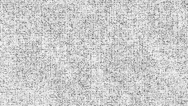 Abstract Distorted Static Noise Tweed Fabric Texture - Seamless Woven Textile Pattern White and Light Gray Digital Glitch whit Background