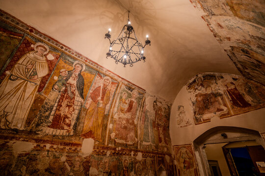 Ripatransone. The church of Santa Maria della Petrella