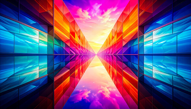 Architecture color&eacute;e
