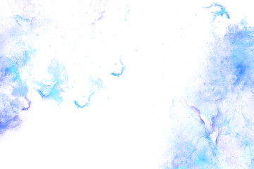 Abstract Blue Purple Nebula Cloud PNG Transparent Background, Cosmic Galaxy Dust and Space Energy Effect © Kliwon