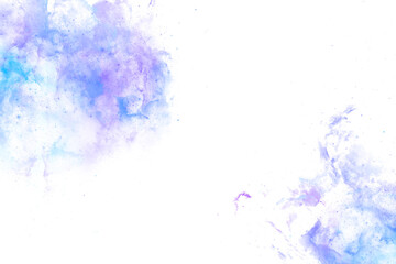 Abstract Blue Purple Nebula Cloud PNG Transparent Background, Cosmic Galaxy Dust and Space Energy Effect © Kliwon