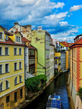 Certovka or Devils Canal, Prague, Czech Republic