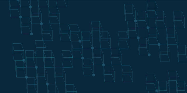  abstract backgroundVector digital science network geometric hexagonal dots and lines elements medical technology abstract background