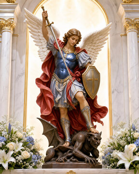S&atilde;o Miguel Arcanjo, Saint Michael the Archangel, Arcanjo Miguel