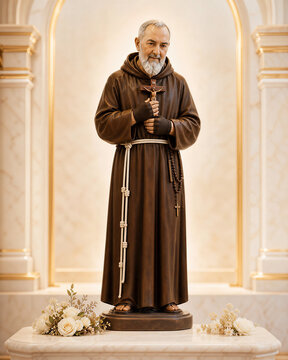 Saint Padre Pio of Pietrelcina - Padre Pio de Pietreltina	- Padre Pio