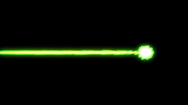ゲーム風のエネルギーを発射する攻撃エフェクトセット(遠距離攻撃)Game-Style Energy Projectile Effect Set