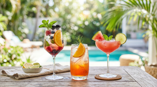 cocktail on the beach