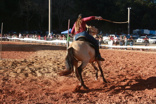 Competindo com cavalos