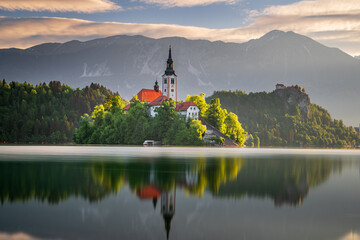 Lake Bled, Slovenia in the Morning