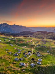 Velika Planina, Slovenia at Dawn © SeanPavonePhoto