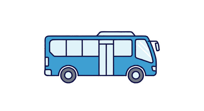 Sketchy hand-drawn graphic illustration showing the cropped right-rear