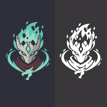 Simple Logo Juggernaut Arcana Hero Dota 2 Artwork