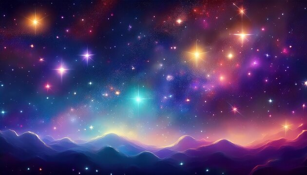 Starry Cosmic Backround