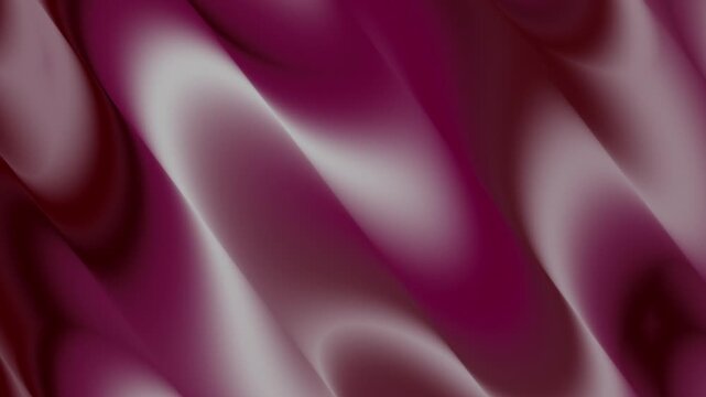 Abstract flowing burgundy and white waves in cinematic motion during a subtle zoom out