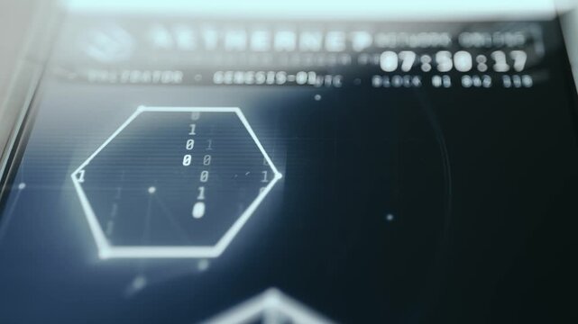 Interactive hexagonal grid matrix displaying tracking variables