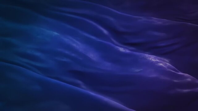 Abstract wavy fabric texture in shades of blue and violet in a soft light