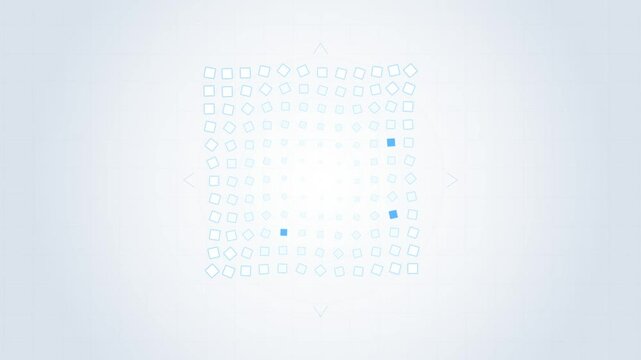Abstract light background with subtle geometric patterns and soft gradients.