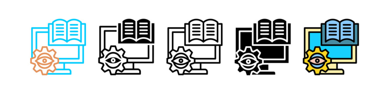 Supervised Learning multyple icon