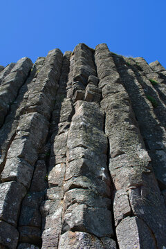 Volcanic Rock Formation at Giants Causeway