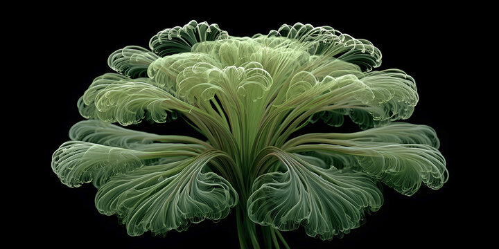 The Fractal Bloom of Light: A Living Geometry , ai generated.