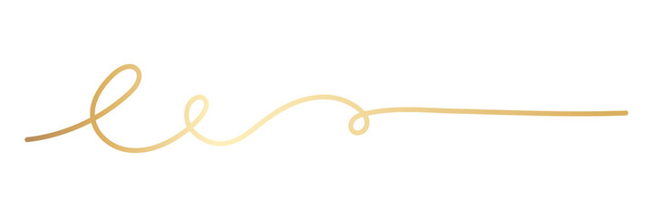 Naklejka premium PNG Elegant gold line art on transparent background