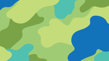 Abstract camouflage pattern design vector, desktop wallpaper © Rawpixel.com
