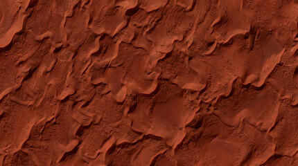 Fototapeta premium Stunning Wilderness Photography Of Rippled Red Desert Sand Dunes Stretching Far Towards Infinite Horizon Line