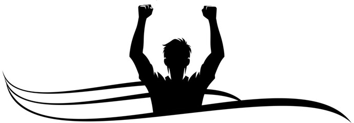 Vector illustration of a soccer player on a white background for the World Cup © Al