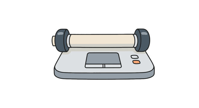 Laminator machine for document protection.