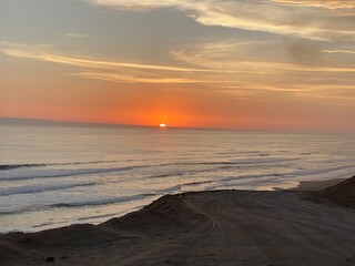 Fototapeta premium atardecer de Camaná