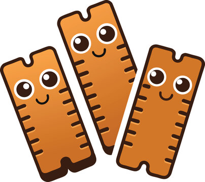Here are the Adobe Stock titles and comma-separated keywords for each of your images, customized according to your specifications.

1. For image_66c38f.png
Title: Cute cartoon wooden rulers vector ill