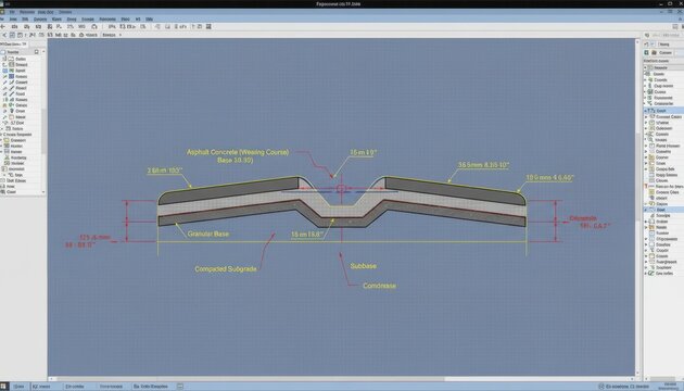 Three Dimensional CAD Model Of An Angular Modular Structure.