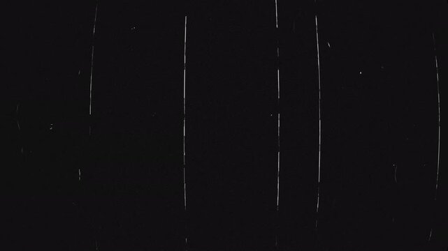 Dark Vertical Scanline Lens Texture with Subtle Analog Screen Noise and Film Scratches for Cinematic Video Editing