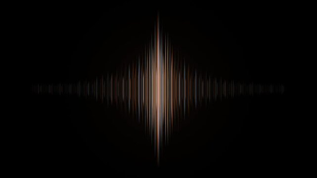 Elegant loop animation with Minimalist design elements and soft glowing effect