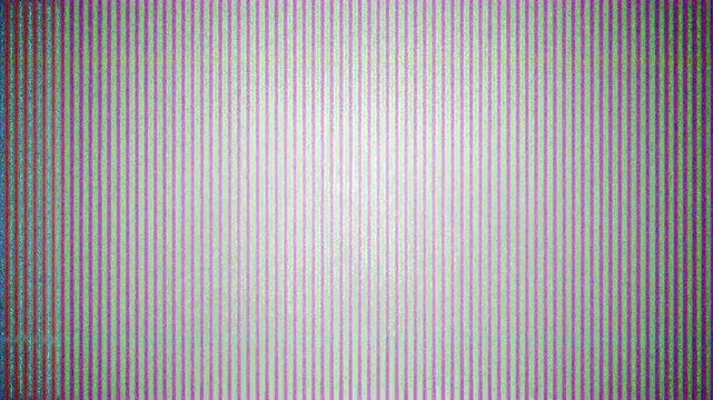 Abstract colorful vertical glitch stripes with bright center gradient seamless motion background texture loop able animation