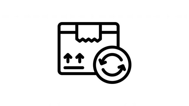 replacement minimalist stroke animation