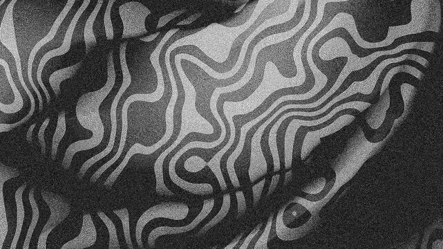 Grainy black white intricate fabric patterns for backgrounds, textile designs, fashion prints, abstract art, website backgrounds, and digital art, textured background 4k.