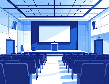 Shareholders General Meeting Japan Kabunushi Soukai Flat Line Icon Vector