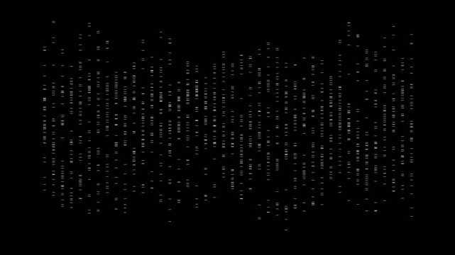 Puffed: Matrix line Particle Network geometry shape object landscape abstract formation generative animation art generative technology Design Motion