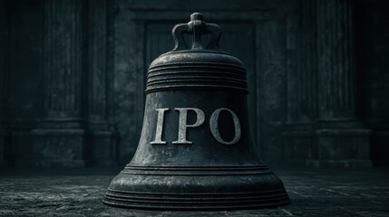 Obraz premium A vibrant celebration of an Initial Public Offering (IPO) at a stock exchange, highlighting business success, financial growth, and market excitement.