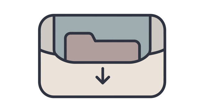 Inserting paper into printing machine tray