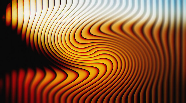 Swirling warm tones abstract background, with curved lines, and light gradient, texture pattern