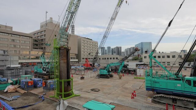 品川区新総合庁舎　工事　2026年4月
