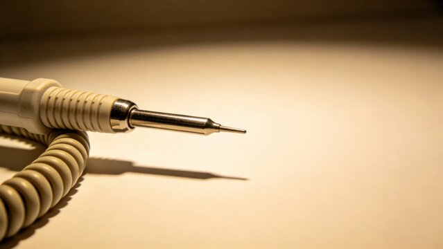 Medical cautery device with electrical cord and sterile tip