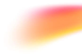 Square glow cloud light overlay with orange pink coral abstract soft gradient effect for social media overlays presentation design on transparent background © titileedzs