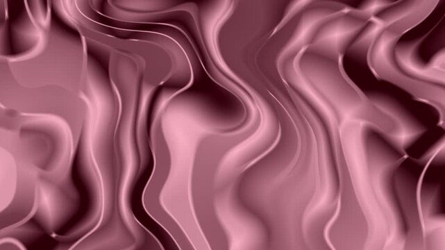 Background Video Rose Gold Wavy Liquid Pattern Luxury Abstract Mesh Loop Graphic Animation Filler Template