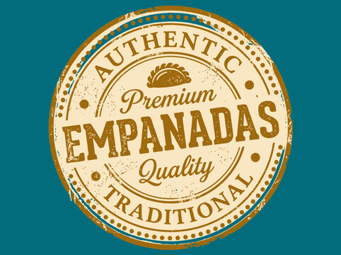 Authentic Premium Traditional Empanadas Quality Stamp