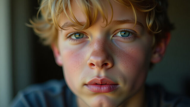 Beautiful modern house creative iteration design style concept nature Close up portrait of a young