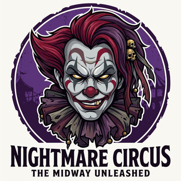 Nightmare Circus The Sinister Clown logo