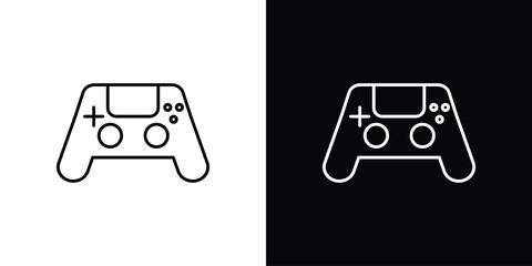 Gamepad icon design collection logo vector illustration © kia